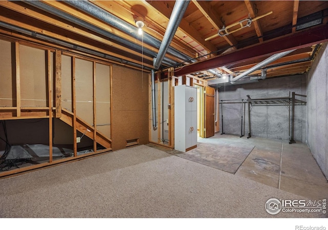 4118 Dillon Way, Fort Collins, CO 80526 - view of unfinished basement