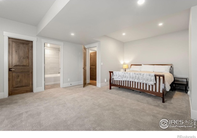 2387 Harding Park Ct, Berthoud, CO 80513 - bedroom with recessed lighting, carpet, and baseboards