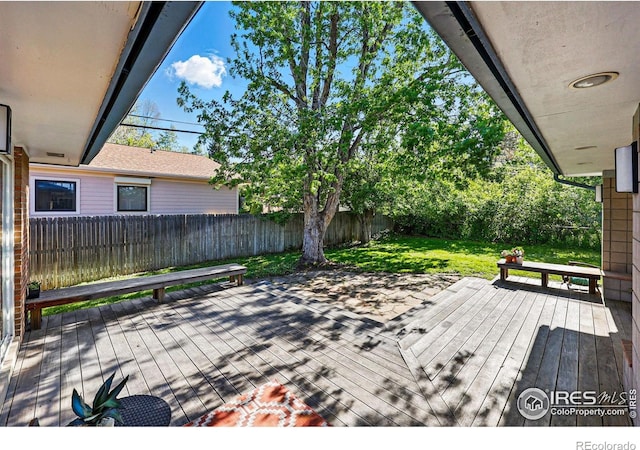 325 Colgate St, Boulder, CO 80305 - view of wooden terrace