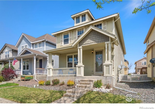 2320 Clipper Way, Fort Collins, CO 80524 - view of front of house with covered porch