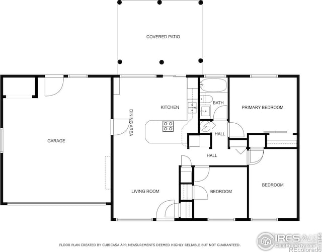 1805 Kinnikinnik Pl, Loveland, CO 80537 - property floor plan