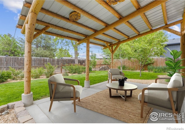 1805 Kinnikinnik Pl, Loveland, CO 80537 - view of patio / terrace