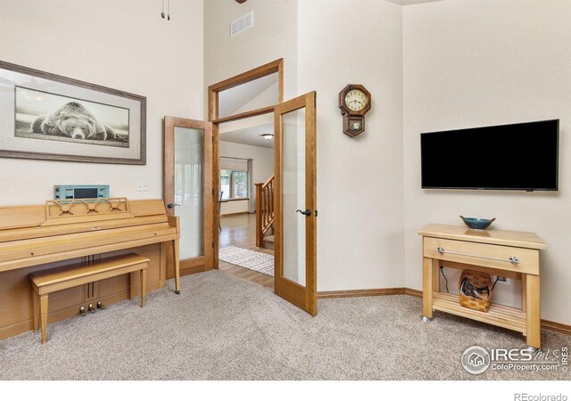 6848 Pettigrew St, Wellington, CO 80549 - hall with carpet and baseboards