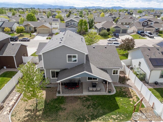 6848 Pettigrew St, Wellington, CO 80549 - aerial perspective of suburban area