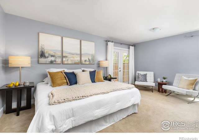 4924 Clubhouse Ct, Boulder, CO 80301 - carpeted bedroom with access to exterior and baseboards