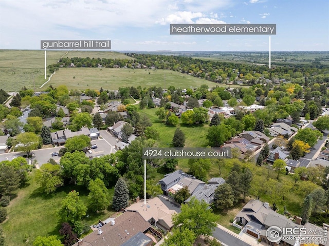 4924 Clubhouse Ct, Boulder, CO 80301 - aerial view of residential area