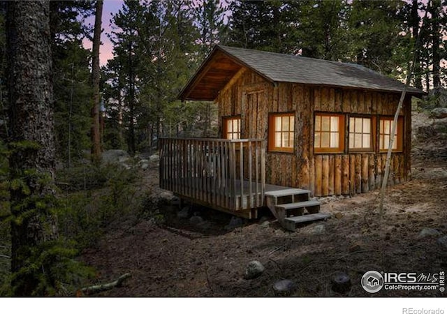 12991 Peak To Peak Hwy, Allenspark, CO 80510 - view of outdoor structure