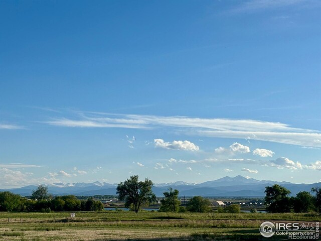 6722 Grainery Rd, Timnath, CO 80547 - mountain view with rural landscape