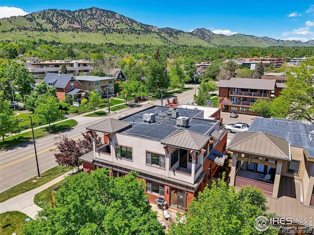 1203 High St, Boulder, CO 80304 - bird's eye view of a mountainous background