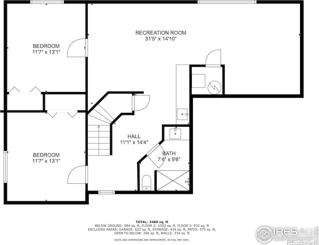 531 S 9th St, Berthoud, CO 80513 - property floor plan
