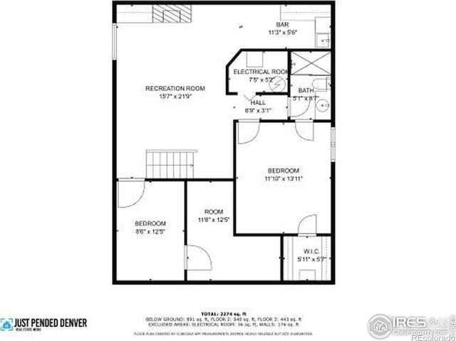 101 SE 2nd St, Berthoud, CO 80513 - room layout