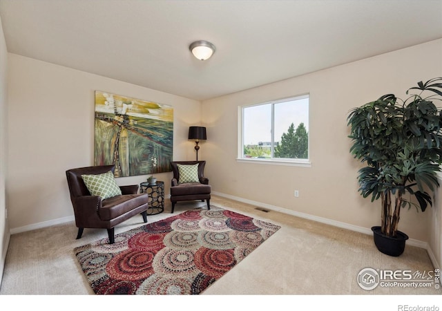7401 Pimlico Dr, Windsor, CO 80550 - living area with carpet floors and baseboards