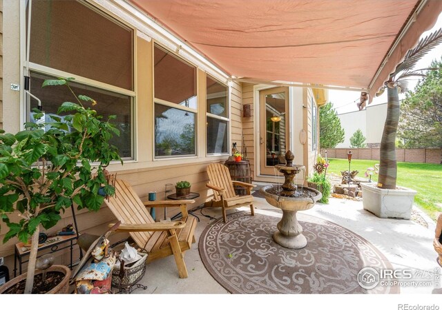 7401 Pimlico Dr, Windsor, CO 80550 - view of patio / terrace