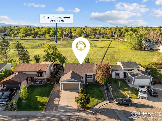1512 Calkins Ave, Longmont, CO 80501 - aerial view
