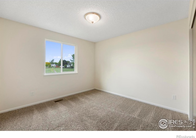 1512 Calkins Ave, Longmont, CO 80501 - spare room featuring carpet, baseboards, and a textured ceiling