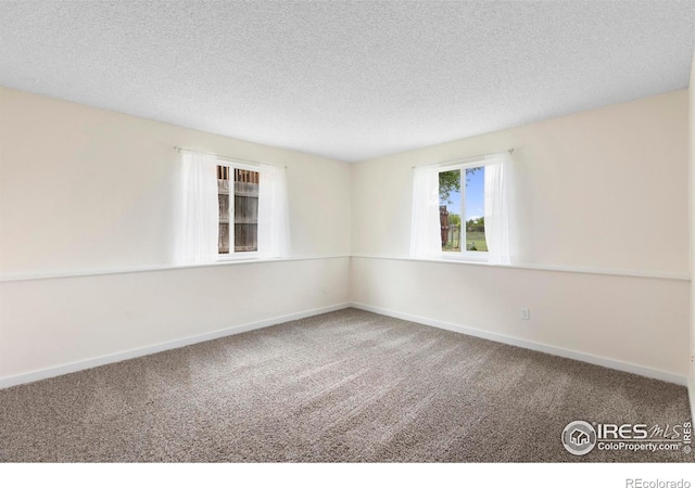 1512 Calkins Ave, Longmont, CO 80501 - empty room with carpet flooring, a textured ceiling, and baseboards