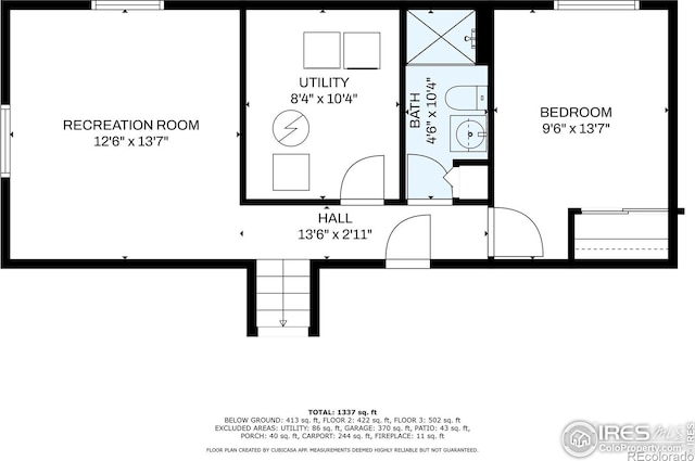 1512 Calkins Ave, Longmont, CO 80501 - property floor plan