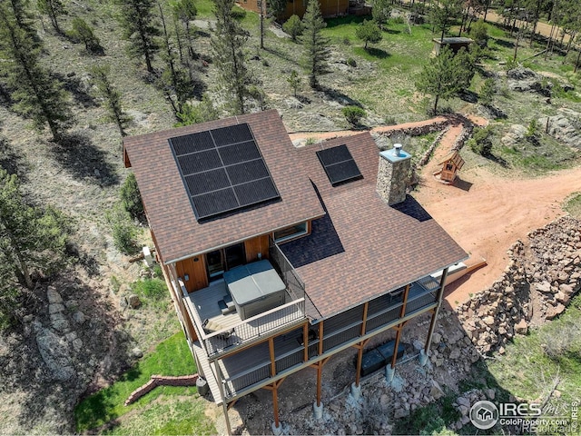 178 Cree Ct, Lyons, CO 80540 - view from above of property