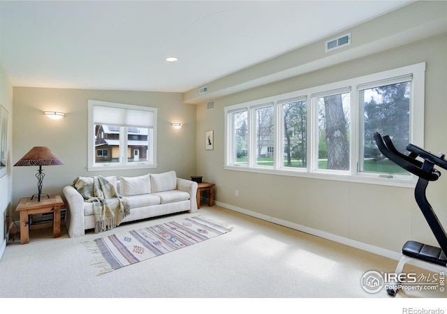 9445 Lykins Pl, Boulder, CO 80301 - living area featuring carpet flooring and baseboards