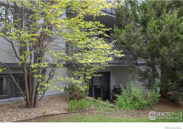 3275 34th St Unit 76, Boulder, CO 80301 - rear view of house featuring a balcony