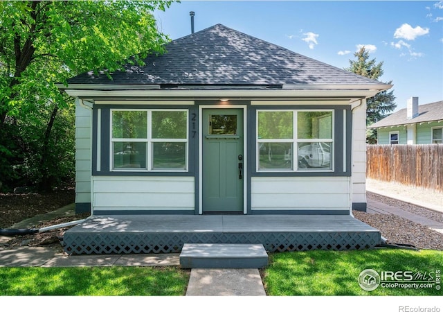 217 Locust St, Windsor, CO 80550 - view of front of home with a shingled roof