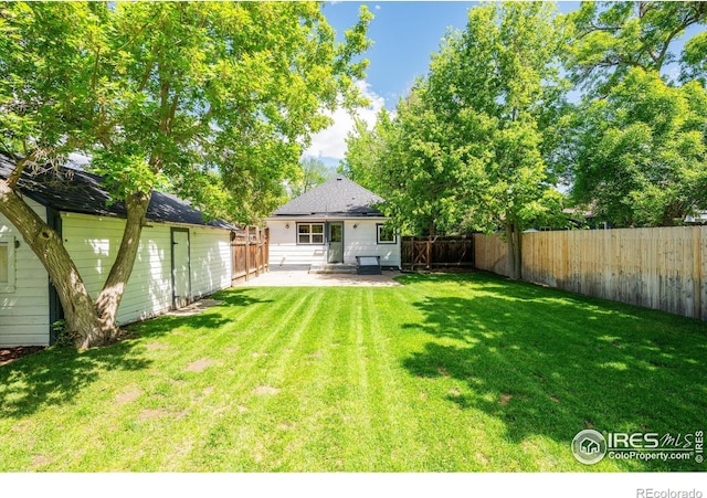 217 Locust St, Windsor, CO 80550 - view of yard with a patio area