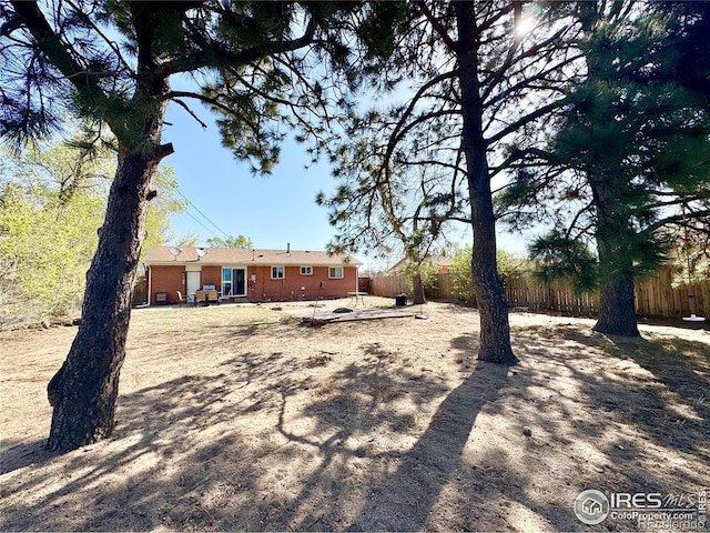 2614 Willard Dr, Colorado Springs, CO 80911 - view of yard