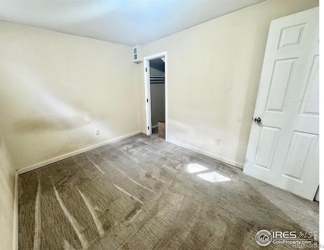 2614 Willard Dr, Colorado Springs, CO 80911 - unfurnished bedroom featuring carpet floors and baseboards