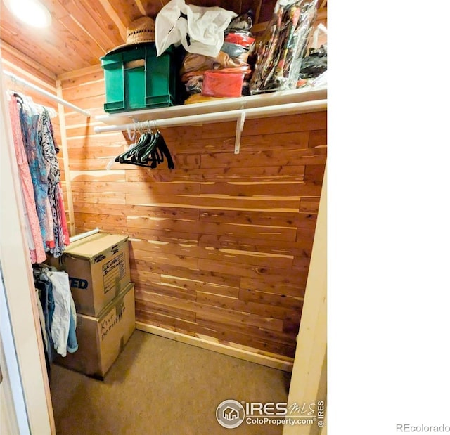 1545 S Vivian St, Longmont, CO 80501 - spacious closet featuring carpet flooring