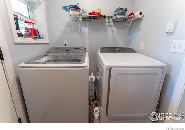 519 Palisade Mountain Dr, Drake, CO 80515 - washroom featuring washer and dryer