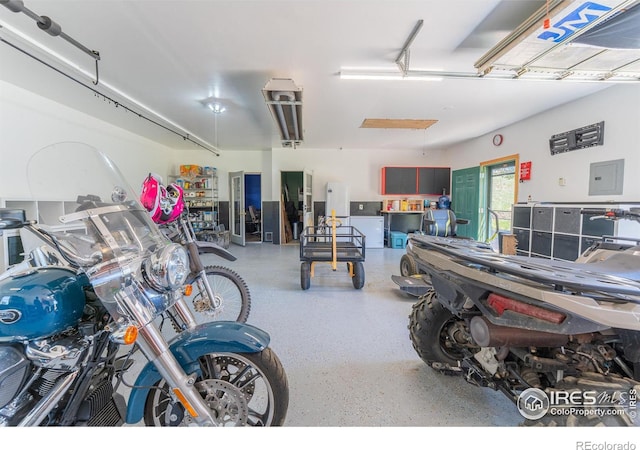 519 Palisade Mountain Dr, Drake, CO 80515 - garage featuring electric panel