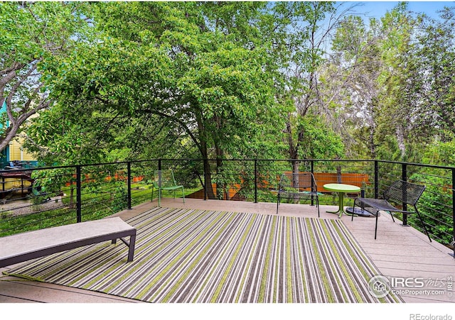 4489 Wellington Rd, Boulder, CO 80301 - view of deck