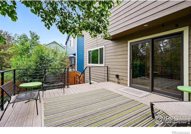 4489 Wellington Rd, Boulder, CO 80301 - view of wooden terrace