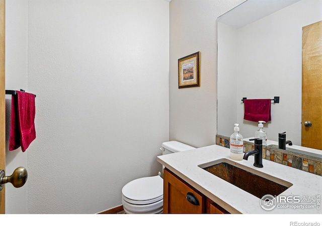 4489 Wellington Rd, Boulder, CO 80301 - half bath featuring toilet and vanity