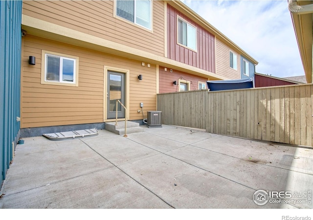 1240 Wren Ct Unit B, Longmont, CO 80501 - view of patio / terrace with cooling unit
