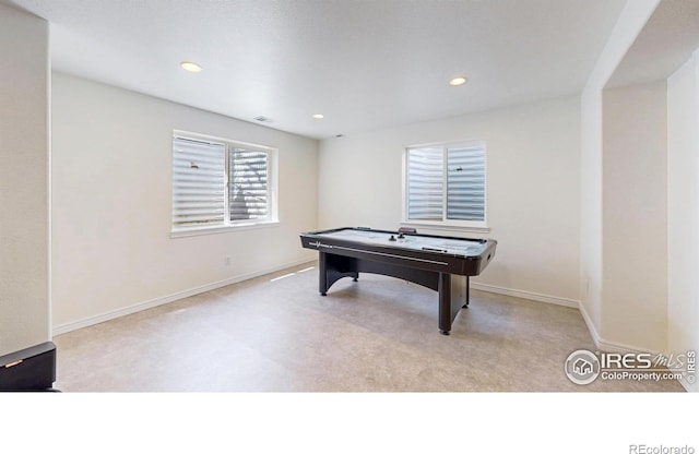 2139 Andrews St, Fort Collins, CO 80528 - game room featuring recessed lighting and baseboards