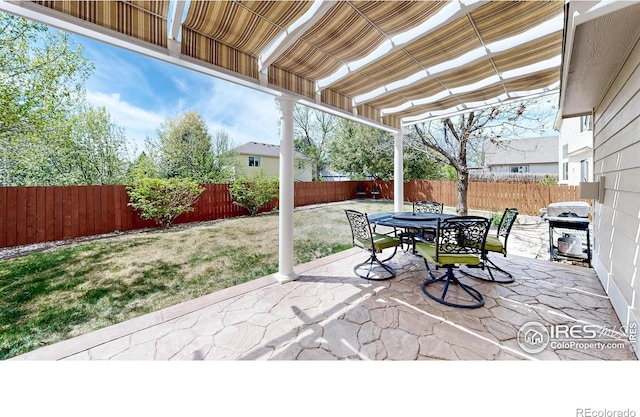 2139 Andrews St, Fort Collins, CO 80528 - view of patio / terrace featuring a grill and outdoor dining area
