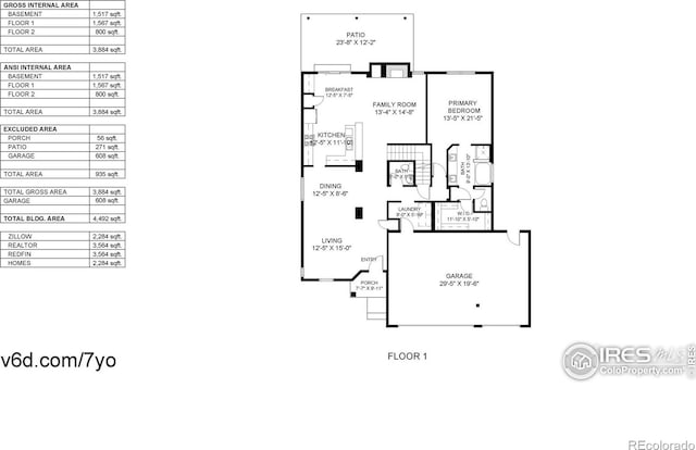 2139 Andrews St, Fort Collins, CO 80528 - home floor plan