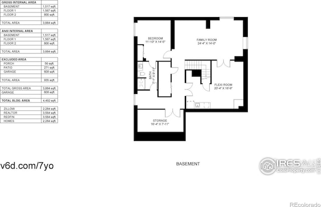 2139 Andrews St, Fort Collins, CO 80528 - floor plan / room layout