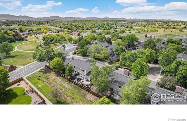 4116 W 111th Cir, Westminster, CO 80031 - aerial perspective of suburban area featuring mountains