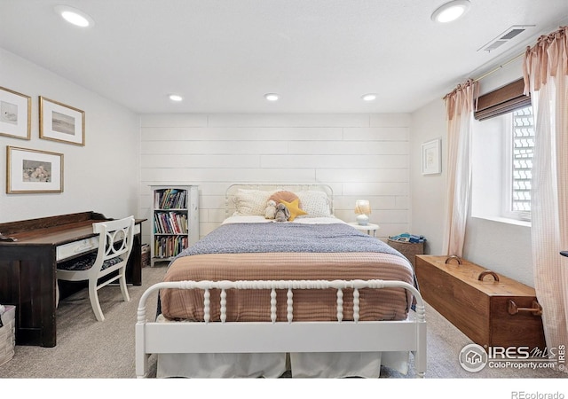 8290 Chase Way, Arvada, CO 80003 - bedroom featuring carpet and recessed lighting