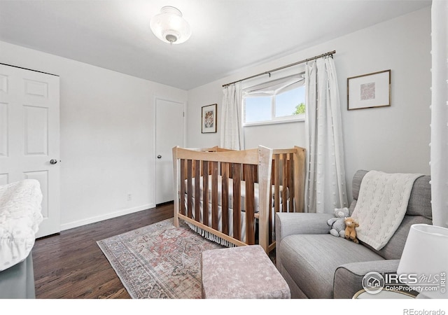 8290 Chase Way, Arvada, CO 80003 - bedroom with wood finished floors and baseboards