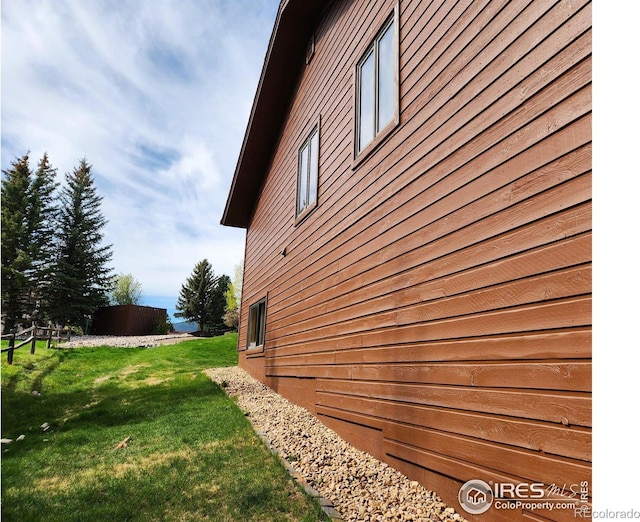1443 Matthew Cir, Estes Park, CO 80517 - view of home's exterior with a yard