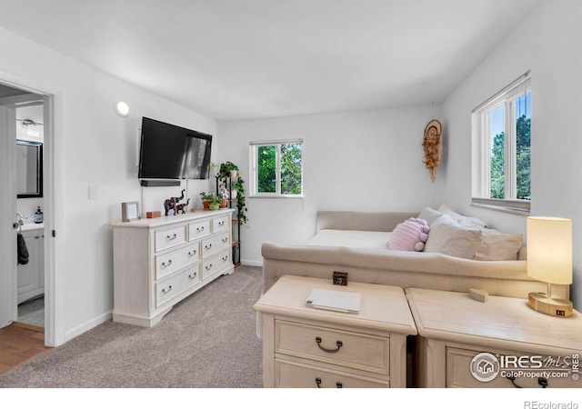3313 Madison Ave Unit 212, Boulder, CO 80303 - living room with light colored carpet and baseboards
