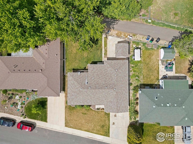1229 Juniper St, Longmont, CO 80501 - aerial view of property and surrounding area