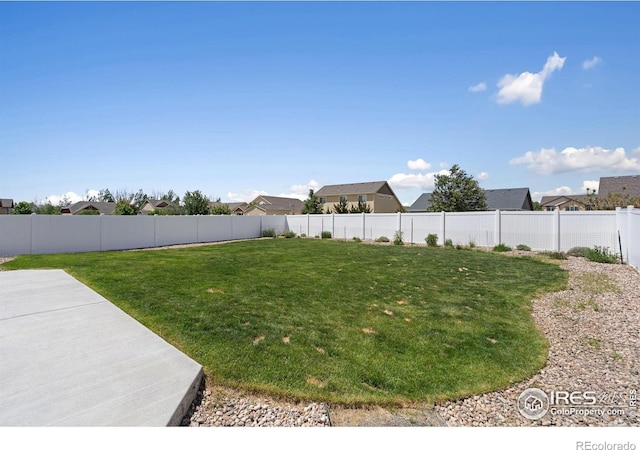 1566 Driftline Dr, Severance, CO 80550 - view of yard with a residential view