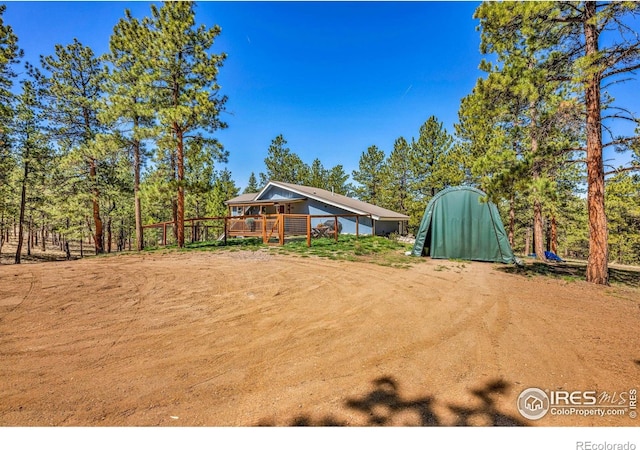 453 Black Fawn Ln, Westcliffe, CO 81252 - view of yard with driveway