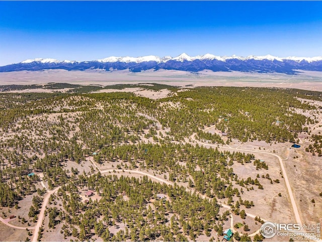 453 Black Fawn Ln, Westcliffe, CO 81252 - bird's eye view of a mountainous background