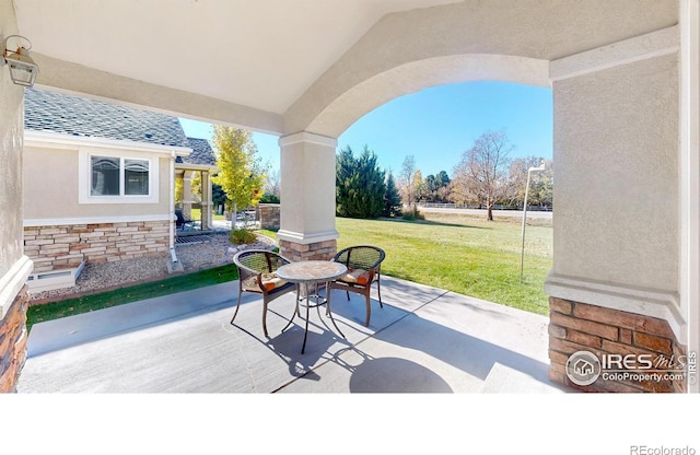 8211 Lighthouse Lane Ct, Windsor, CO 80528 - view of patio