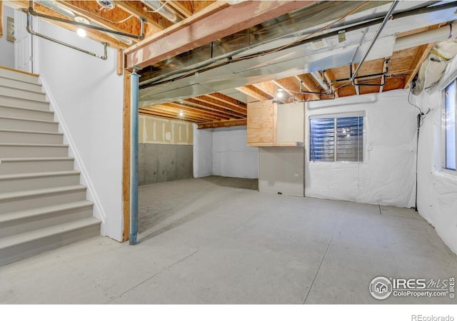 2841 Silver Pl, Superior, CO 80027 - below grade area with stairs